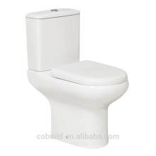 Classical Floor Mounted Two Piece Ceramic toilet, sperate wc ceramic toilet bowl, two piece toilet